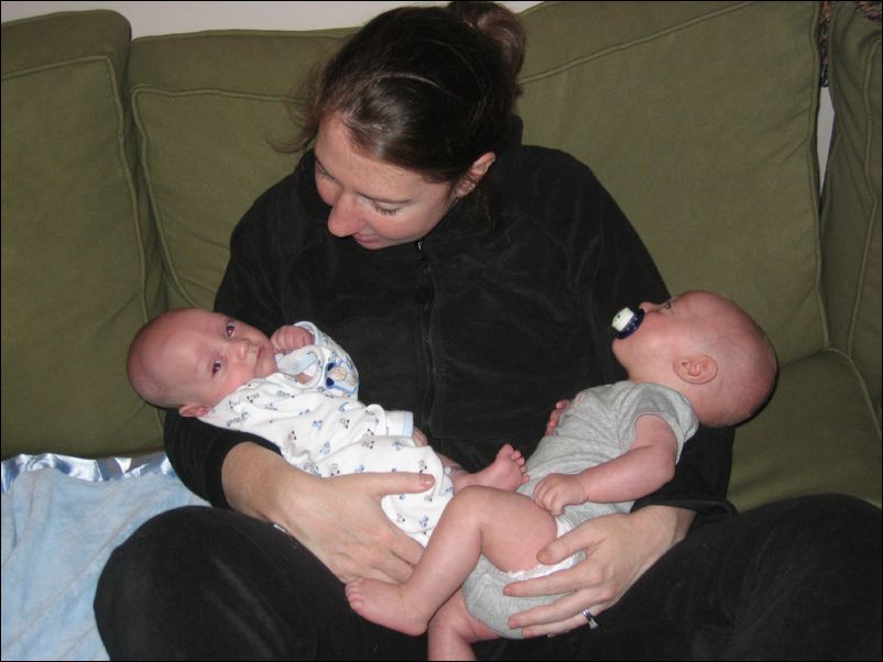 Sebastian, Mommy, & Owen